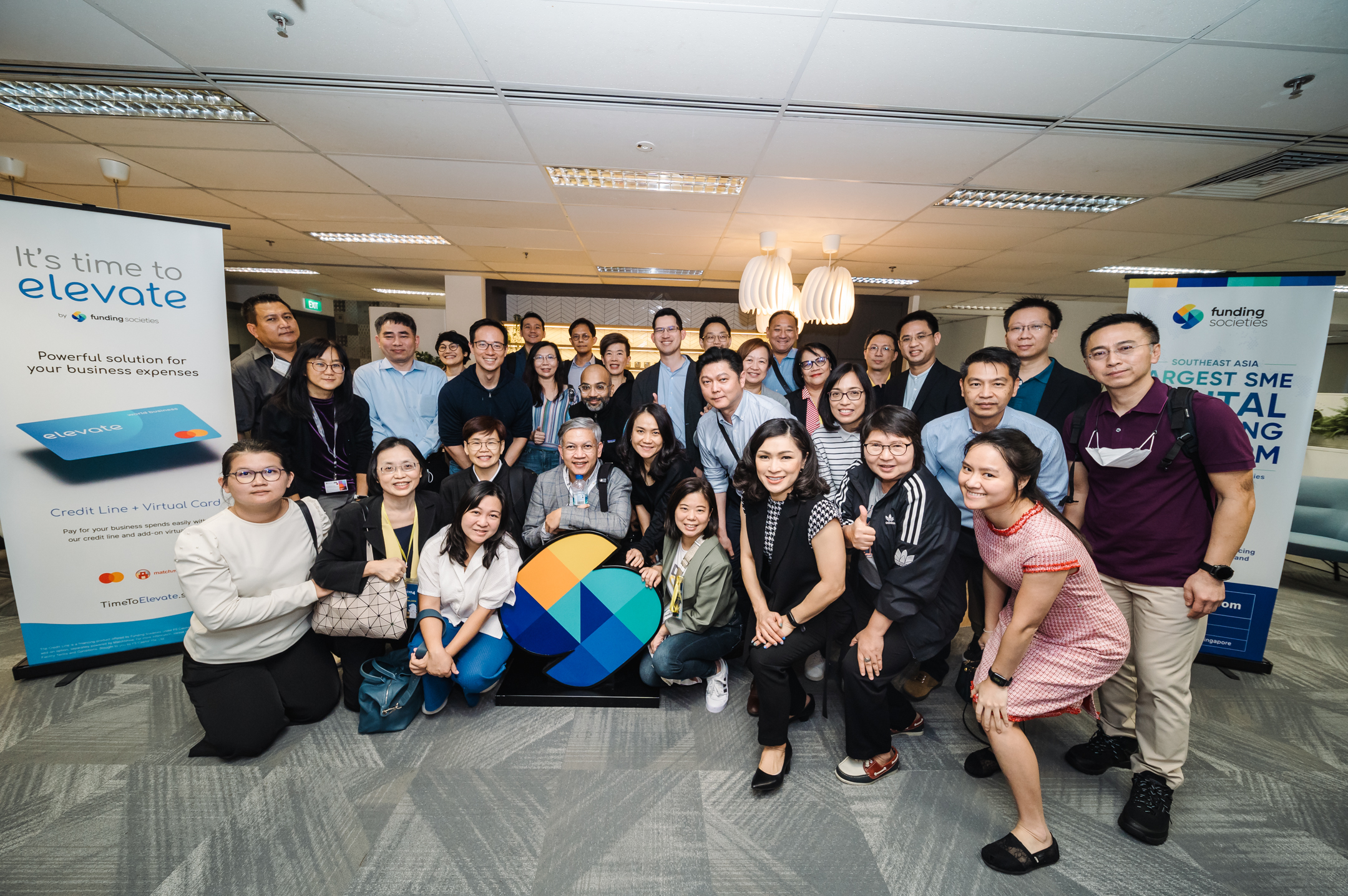 ทีมผู้บริหารของธนาคารกรุงศรีอยุธยาได้เข้ามาเยี่ยมชม Funding Societies สิงคโปร์